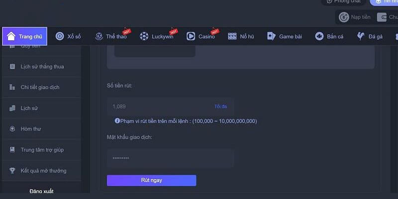 Hướng dẫn rút tiền nhanh chóng tại 88AA bet